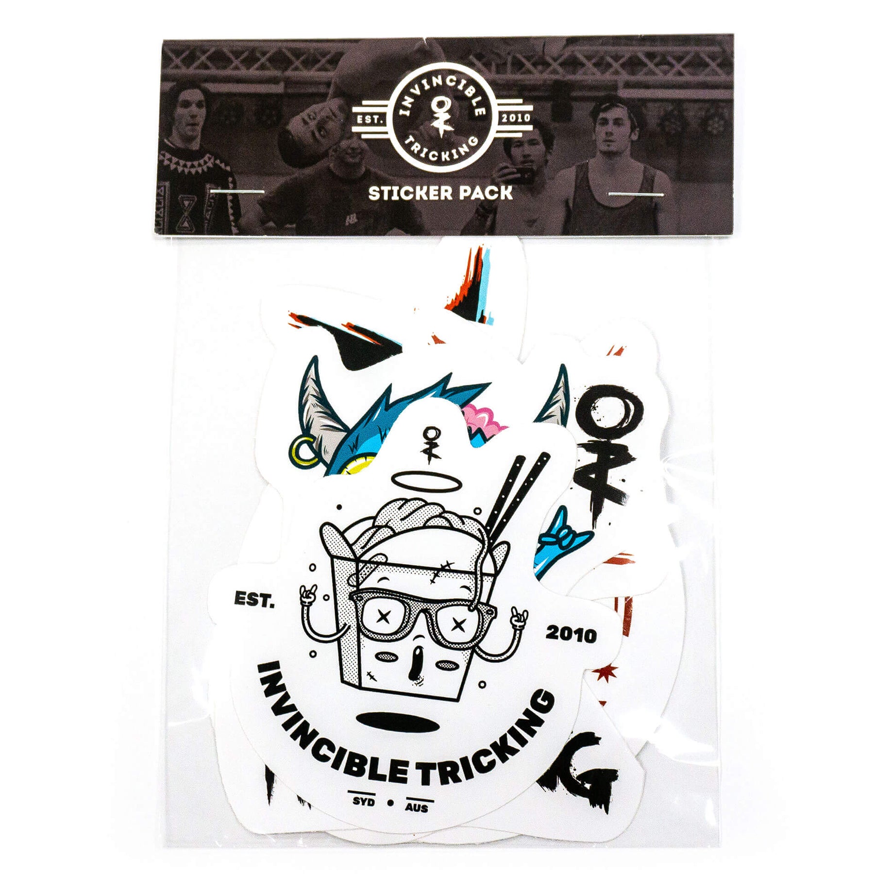 Intocable Sticker Sticker Pack – Invincible Tricking